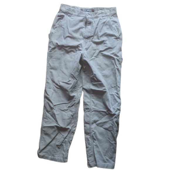 ---  DKNY Beige Tan Khaki Pants Size 33 - Picture 1 of 7